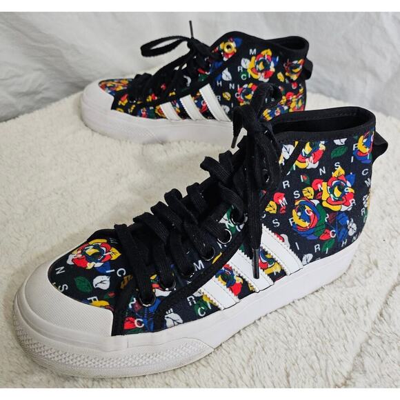 adidas Shoes - Adidas US8 Rich Mnisix Nizza Platform Mid Artsy Roses FunkyArt to‎ wear Standout